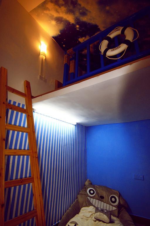 Lan Shan Chu Youth Hostel Yangshuo Kamer foto